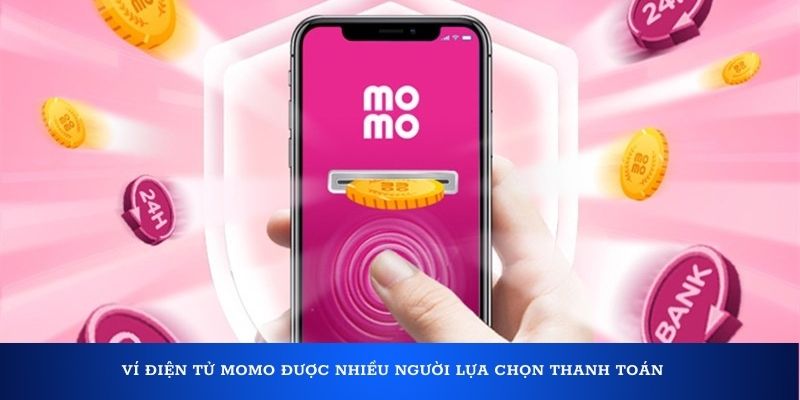 Ví điện tử Momo được nhiều người lựa chọn thanh toán
